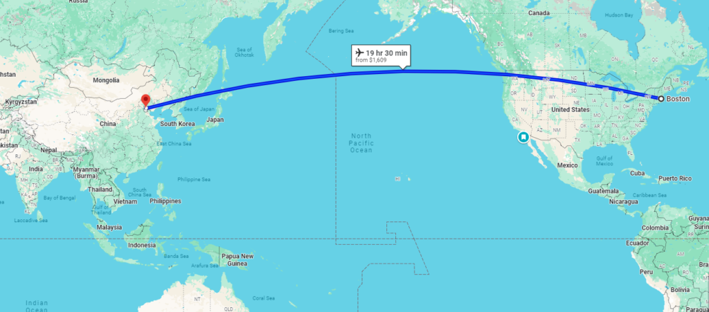 Boston to Beijing