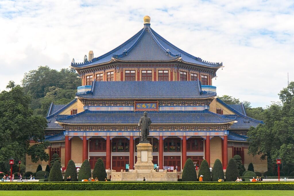 Sun Yat-sen Memorial Hall, a historical landmark in Guangzhou dedicated to the founding father of modern China