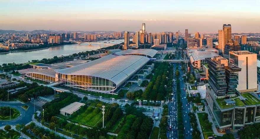 Canton Fair Complex in Guangzhou near popular hotels
